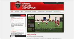 Desktop Screenshot of capitalsoccer.com