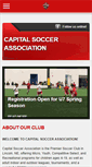 Mobile Screenshot of capitalsoccer.com